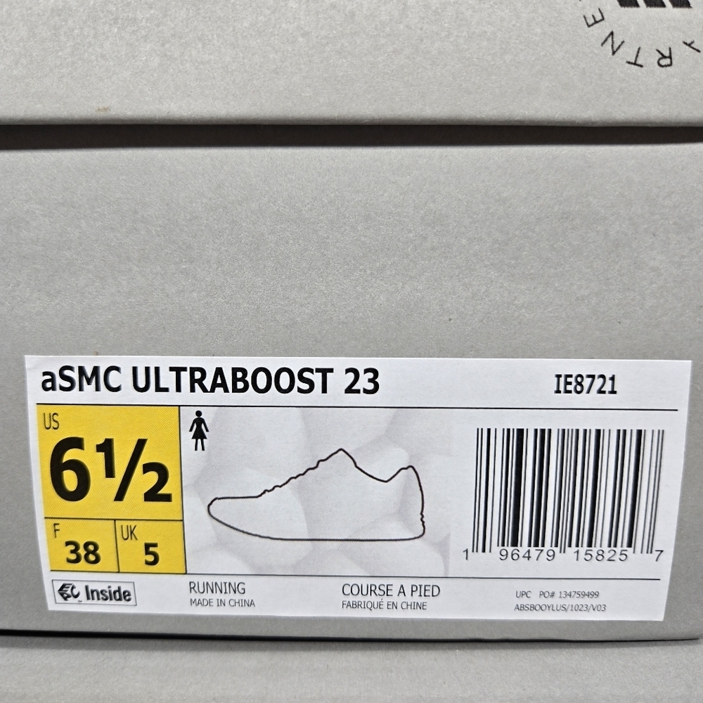 adidas Ultra Boost 23 by Stella Mccartney Clear Onix White Womens Shoes Size 6.5 - Picture 8 of 8